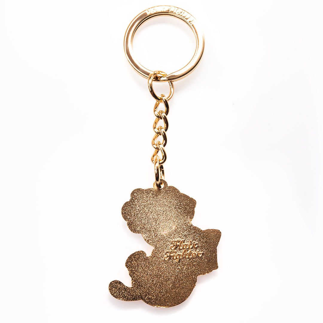 Bon Appurrtite Cat Enamel Keychain
