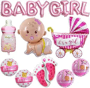 Baloon - New Baby Girl Set