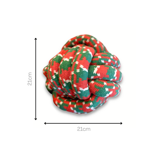 Christmas Jumbo Rope Ball