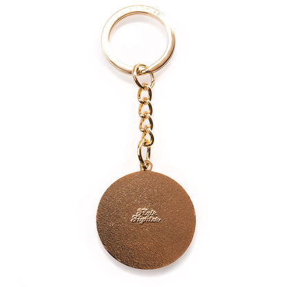 Yin Yang Beluga Whales Enamel Keychain
